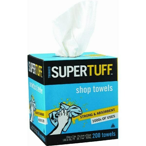 Triamco SuperTuff Shop Towels In A Box 10220